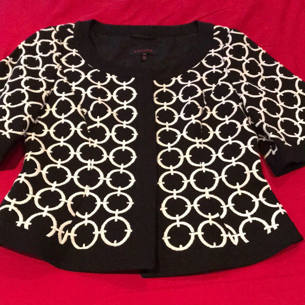 Escada brand new w/o tags cotton jacket